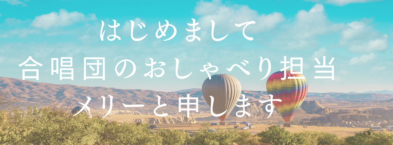 おしゃべり担当です